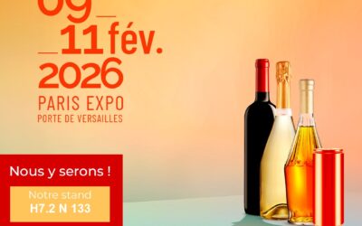 RETOUVEZ NOUS A WINE PARIS DU 9 AU 11 FEVRIER 2026 AU STAND 7.2 N133